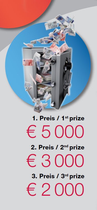 €5,000 First Prize