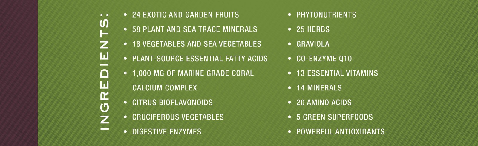 174 Ingredients