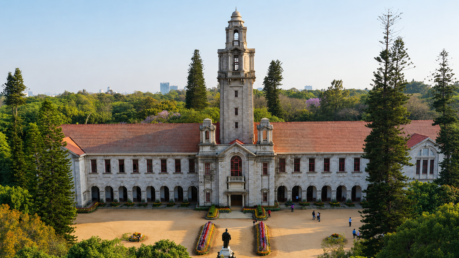 Indian Institute of Science - IISc Main Building, Bangalore